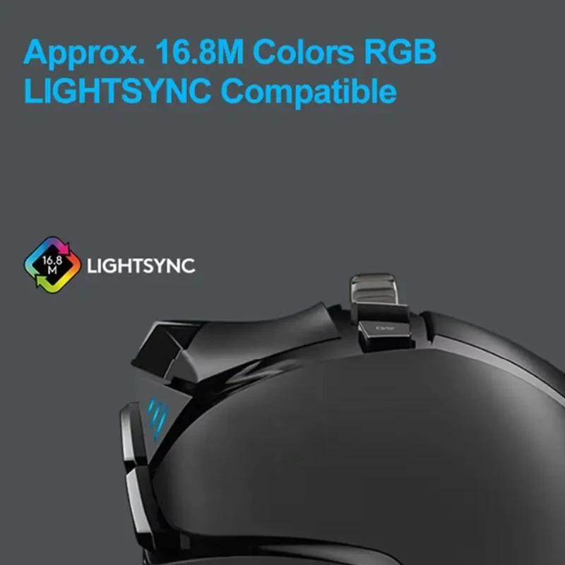 2025 Hot G502 HERO High Performance Gaming Mouse 16000 DPI Wire Mice Adjustable Light Synchronizatio For Mouse Gamer RGB upgrade