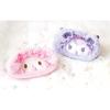 Tees Factory Sanrio Kuromi Characters Plush Face Pouch Baby H110 X W200 X D50mm (Ears Not Included) SR-5544400KU