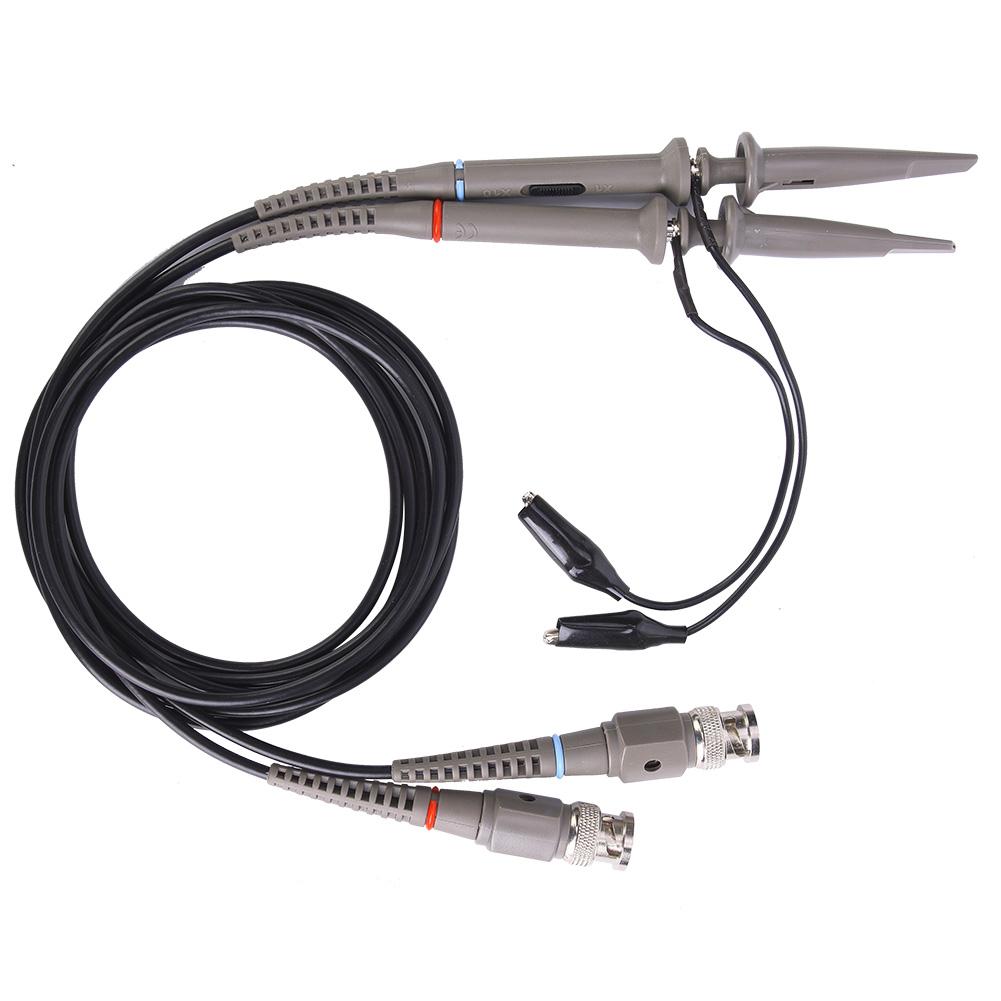 P6100 High Precision Oscilloscope Test Probe Kit 1X 10X 100MHz Oscilloscope Accessories