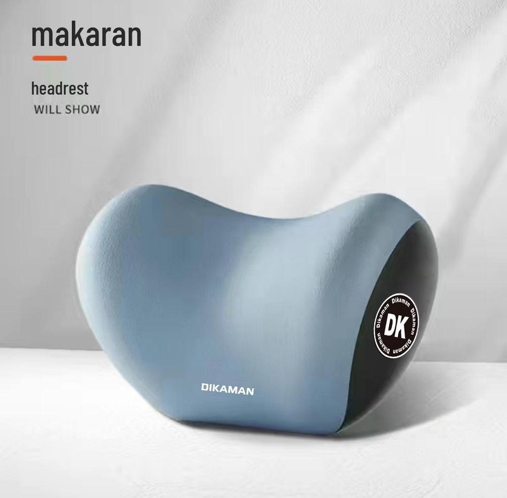 Car Headrest & Lumbar Support Memory Foam Pillow Set for Main Driver Seat