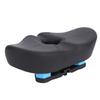 Oversized Bike Seat Cushion with Light Comfortable Soft Padded Breathable Bike Saddle Replacement for Mountain Folding Bike