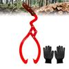 Dragnwin Log Skid Forestry Wooden Claw Firewood Tongs Tongs, 30cm, 200kg, Tongs, Handling, Firewood, Tool,