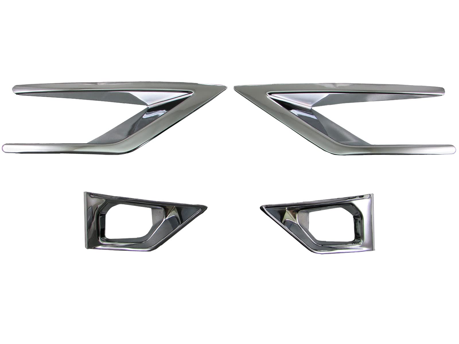 

BRIGHTZ Хромированные накладки на противотуманные фары для Delica CV1W Совместимы с CV и Delica D5 [FOG-COV-388] CV1, D5, D5