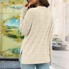 Women's Long Sleeve Ribbed T-Shirts Comfy Loose Crewneck Dressy Casual Blouse Knit Going Out Tunic Tee Tops