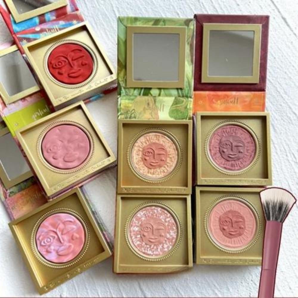 Girl Cult Eye Makeup Blush Cream Finishing Powder Blusher Fard de obraz Machiaj de lungă durată pentru femei machiaj, 1 bucată, 5) 02