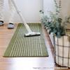 Oka (OKA) Yutosei Easy-to-Wash Kitchen Mat, Approx. 60cm X 240cm, Brown (Washable, Lightweight, Non-Slip, Cushioned)