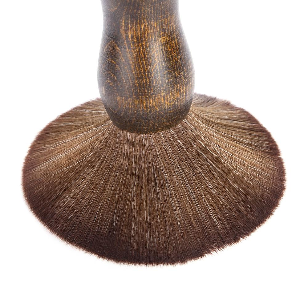 Soft Makeup Brush Neck Hair Cleaning Brush Hair Grooming Shaving Sweeping Brush Tool