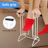 Stock Helper Aid Tool Putting on Compression Large Sock Aid Easy to Use Donning Aid Large Stocking Assistance for Old Men/Women