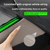 For BMW X3 G45 2025 Car Center Console Leather Saddle-type Side Seam Cushion for Protecting the Interior of the Vehicle.
