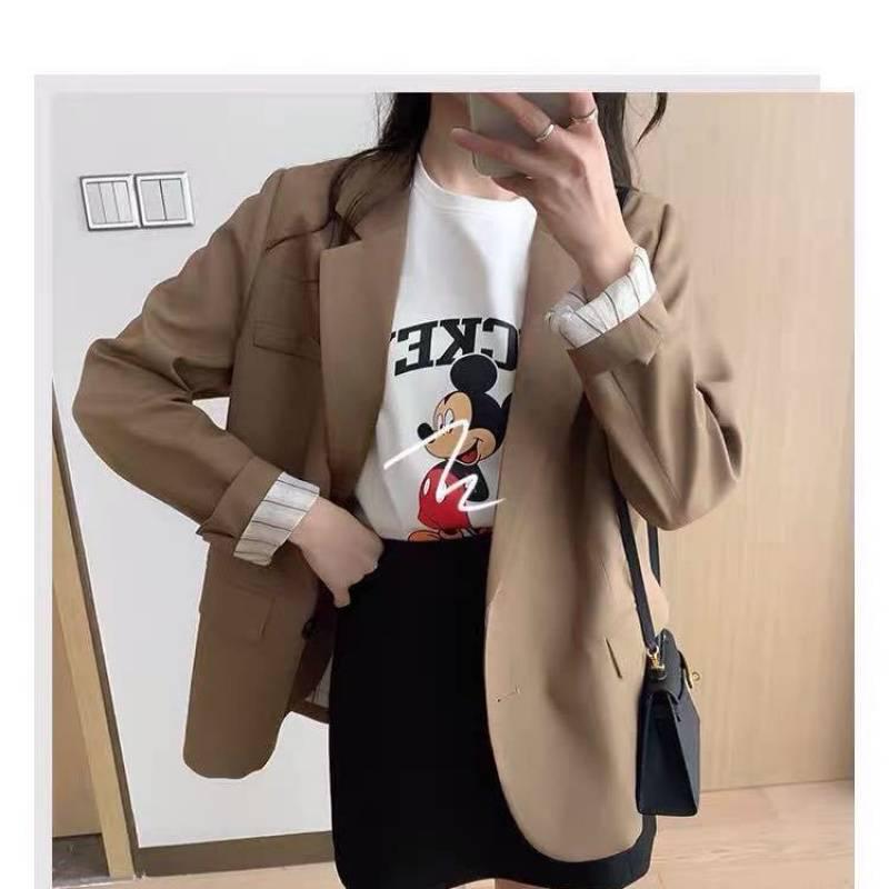 2025 Spring Korean Style High-End Short Blazer for Women