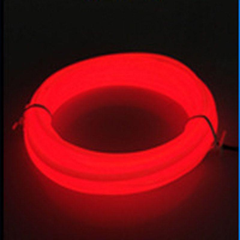 

Flexible And Bright El Wire Costume Illuminated Strips Ideal For Halloween And Christmas Decor Red,For Kids