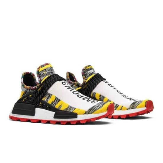 

Pharrell Williams ×adidas NMD Hu Solar Pack Красный BB9527 Мужской Размер EU 36