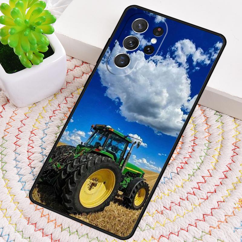 Farm Vehicle Tractor Phone Case for Samsung Galaxy Note 10 Pro S26 Ultra S23 S24 FE S25 S21 S22 PLUS Shockproof Cove