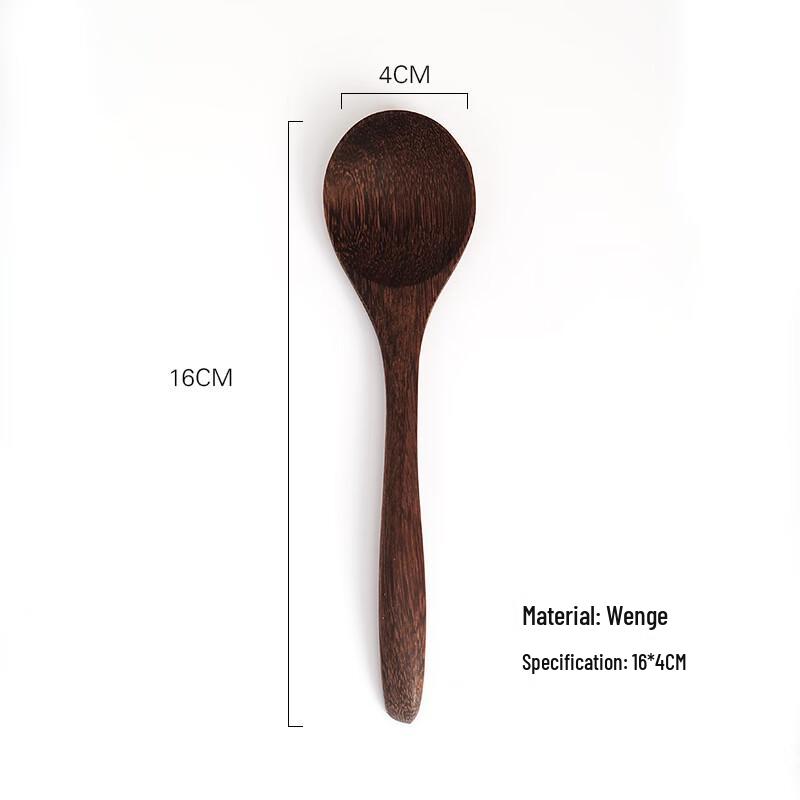 

Wutuo Wenge Wood Mini Wooden Spoons