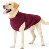 Fleece Dog Sweater Vest Stretchy Pullover Warm Pet Calming Clothes High Elasticity Comfortable Dog Bottoming Shirt Home Indoor