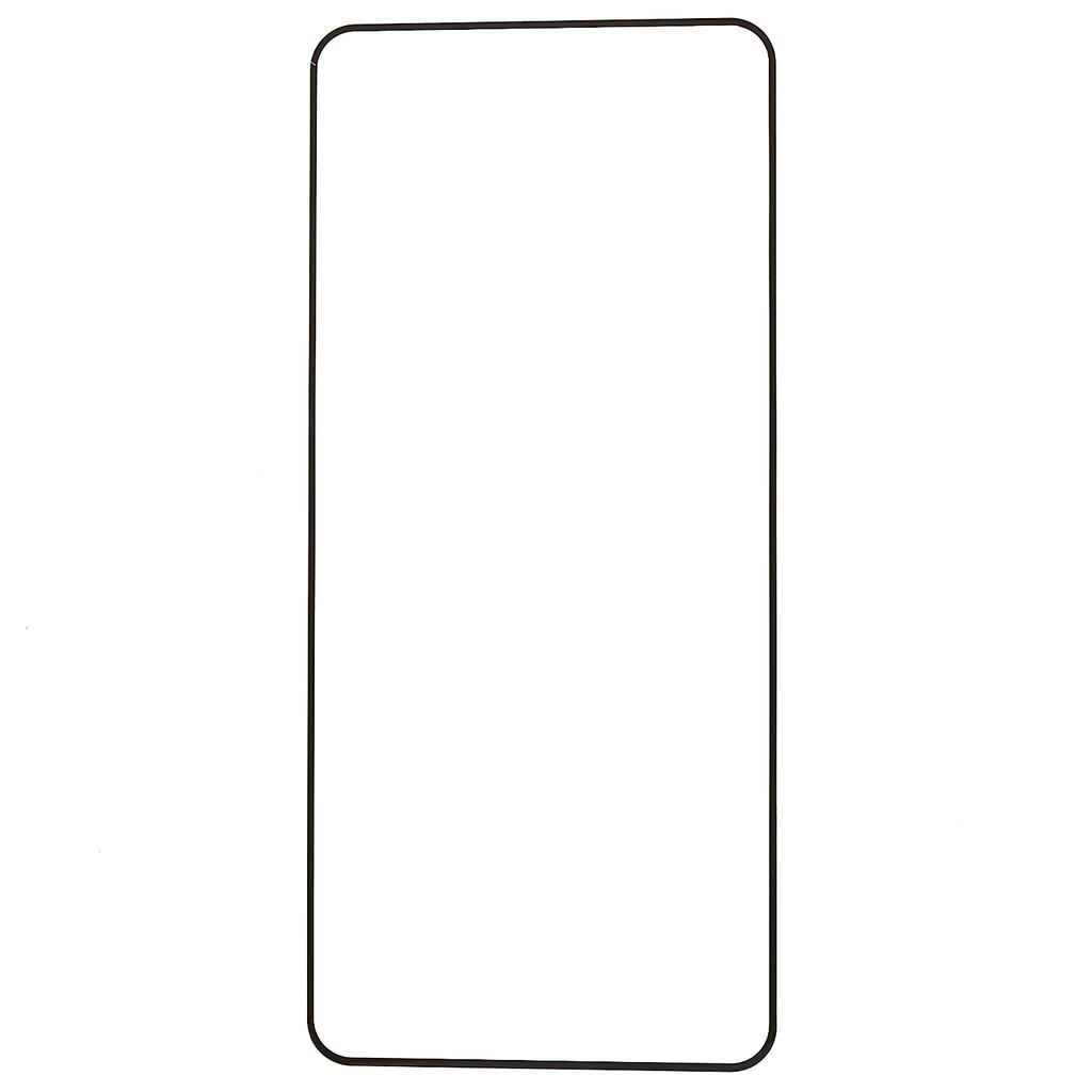 For Motorola Moto G53 5G Black Silk Print Screen Protector Secondary Hardening Tempered Glass Protective Film