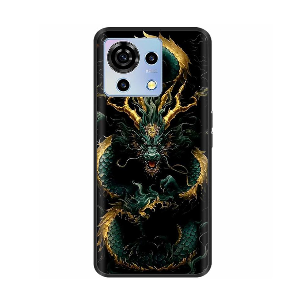 Custodia per ZTE Blade V50 Vita in Silicone Liquido Protezione Completa Copri Telefono per ZTE Blade V50 Vita V50Vita Nuovo Design Retro Morbido