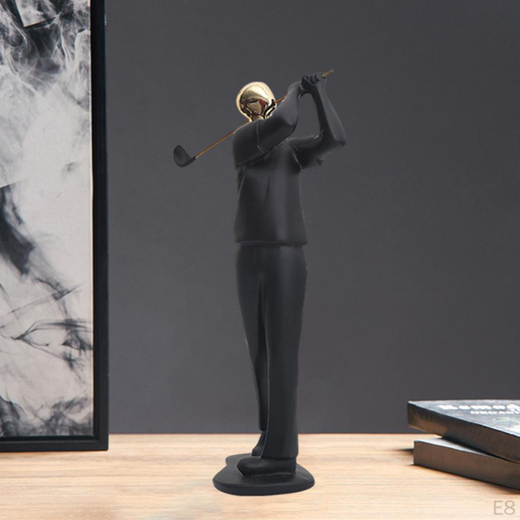 Abstract Resin Sports Sculpture - Modern Decoration for Office And House