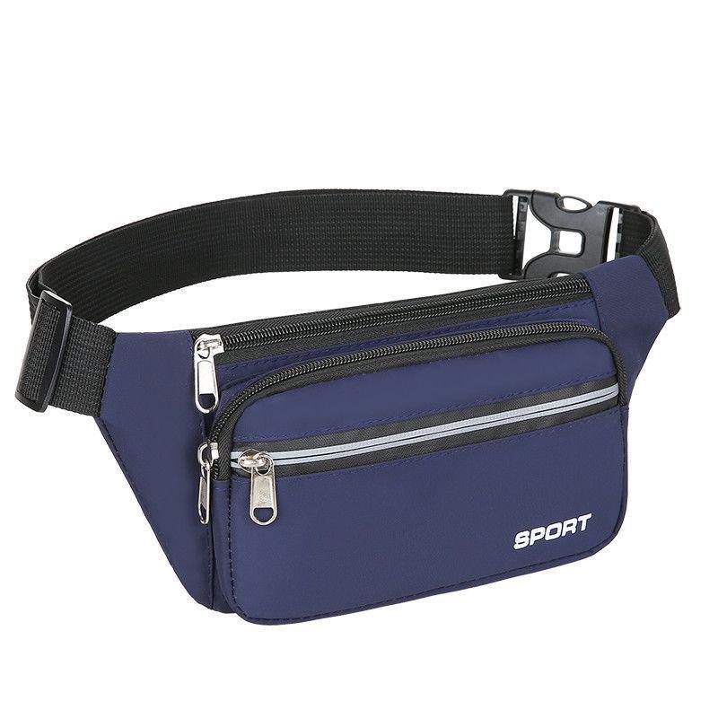 Unisex Waterproof Waist Bag: Multifunctional, Large Capacity, Durable for Casual, Work, Sports, or Travel; Mobile Phone and Wallet Holder.