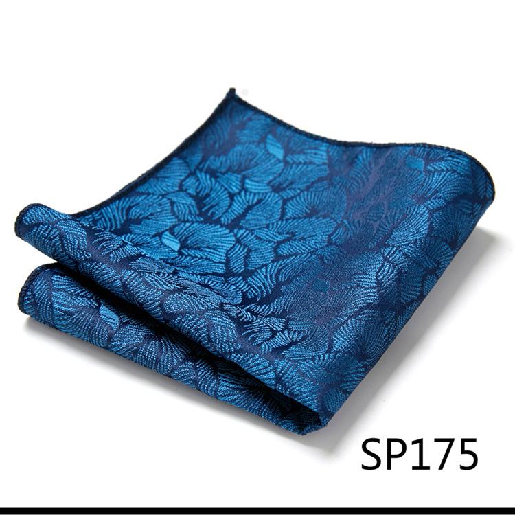 Guangzhou 1200-Pin High-Density Men'S Elegant Retro Business Suit Jacquard Pocket Towel Square Towel