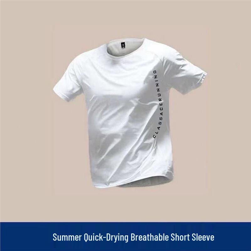 Men s Quick-Dry Marathon Training Short Sleeve Sports Suit