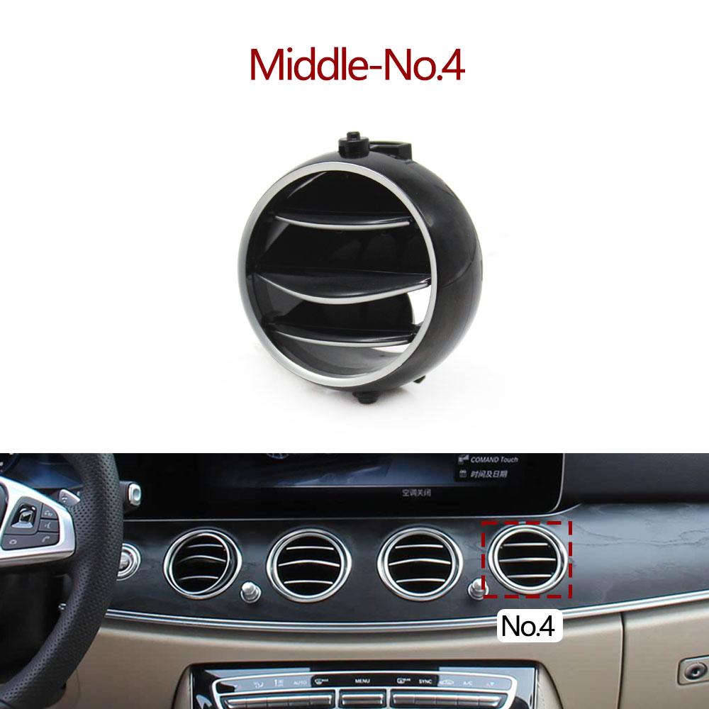 90%New Car Front Dashboard Air Conditioner AC Vent Grille Outlet Cover Panel For Benz E Class W213 2016- E200 E230 E300 E350