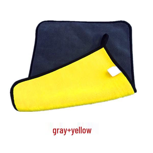 

Double-Sided Coral Fleece Car Wash Towel - Absorbent, Thick, Lint-Free Cleaning Cloth 30*60cm Regular