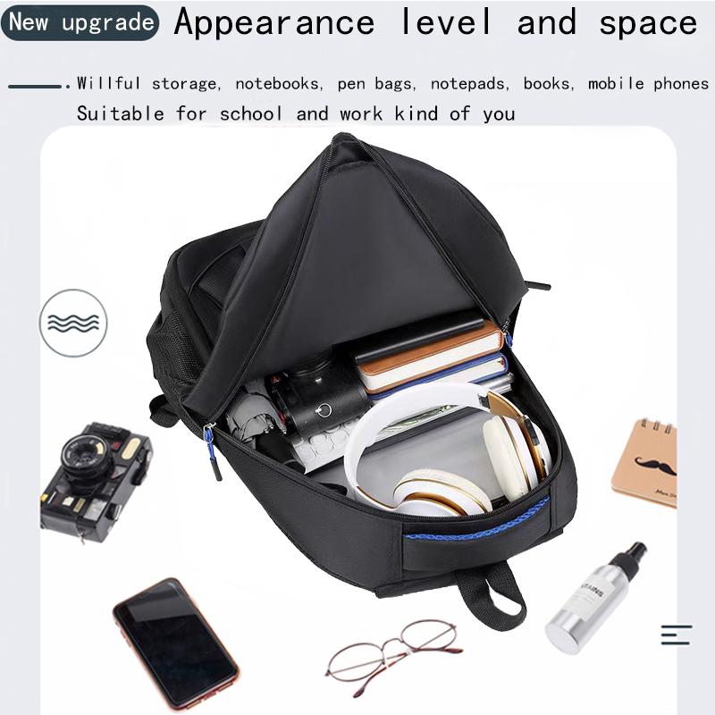 Professional Cubic Backpack - Structured Business Bag With Multi-Compartment Design For Laptop, Documents & Travel Essentials