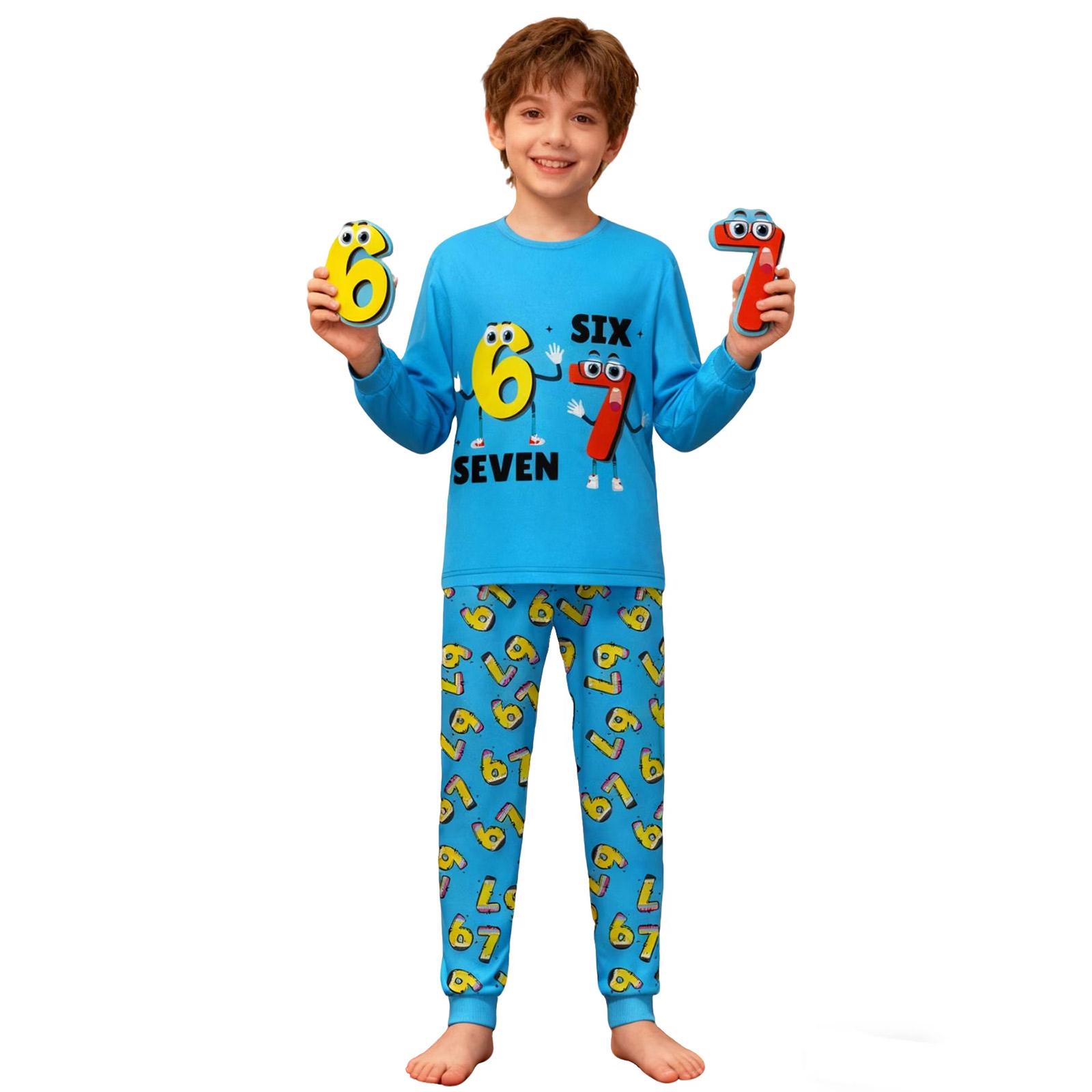 

Children s Fashion Set: Round Neck Long-Sleeved Top And Pants 110