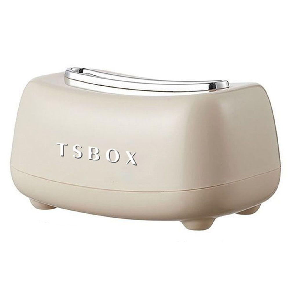 1Pcs Plastic Home Desktop Tissue Box With Spring Paper Container New Tissue Case