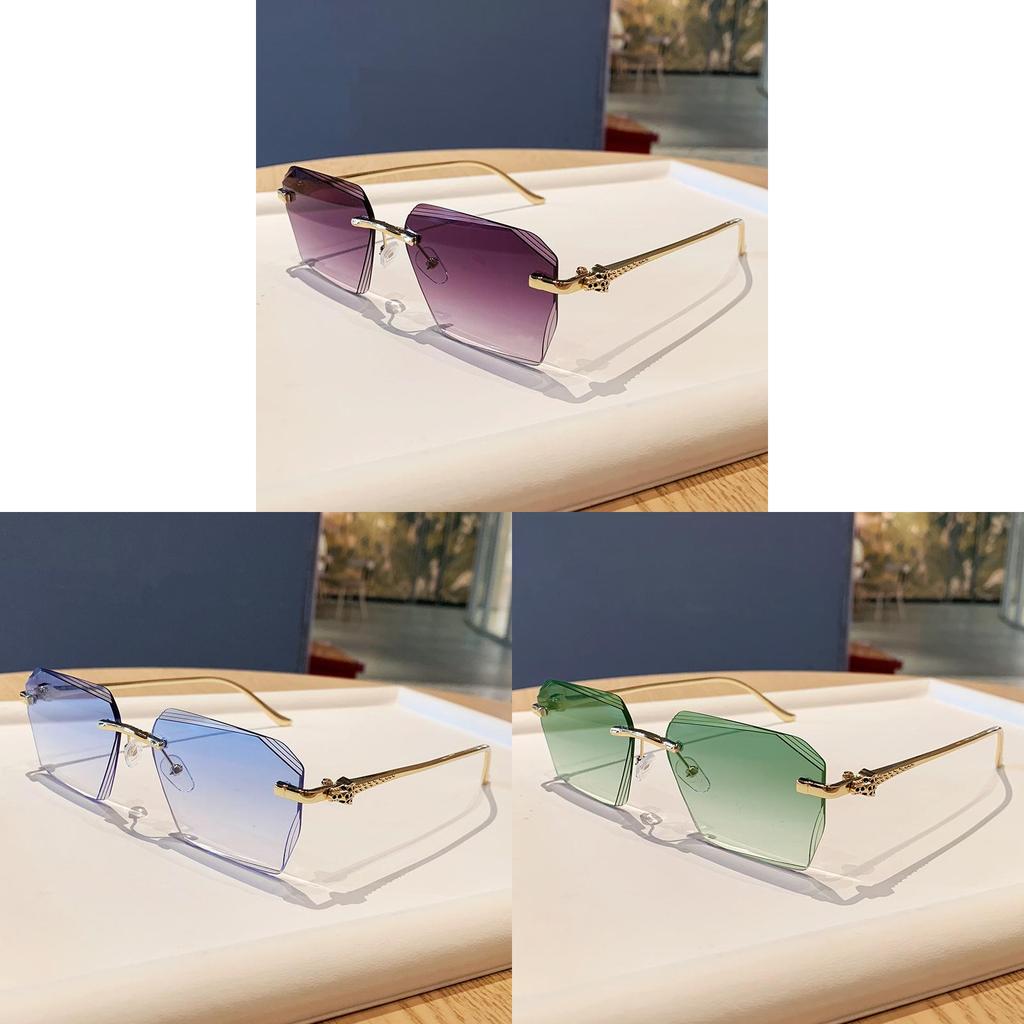 Square Metal Sunglasses With Pc Lenses For Fashion And Travel