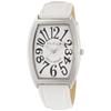 Relógio de Pulso Frank Miura Modelo Zero Estilo Greco-Romano 400 Vitórias Invicto Comemorativo Pulseira de Couro Branco FM00K-W