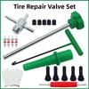 13/23/30pcs Set Tire Repair Valve Stem Installation Kit Car Manual Tire Changer Tool Set Repair Tools