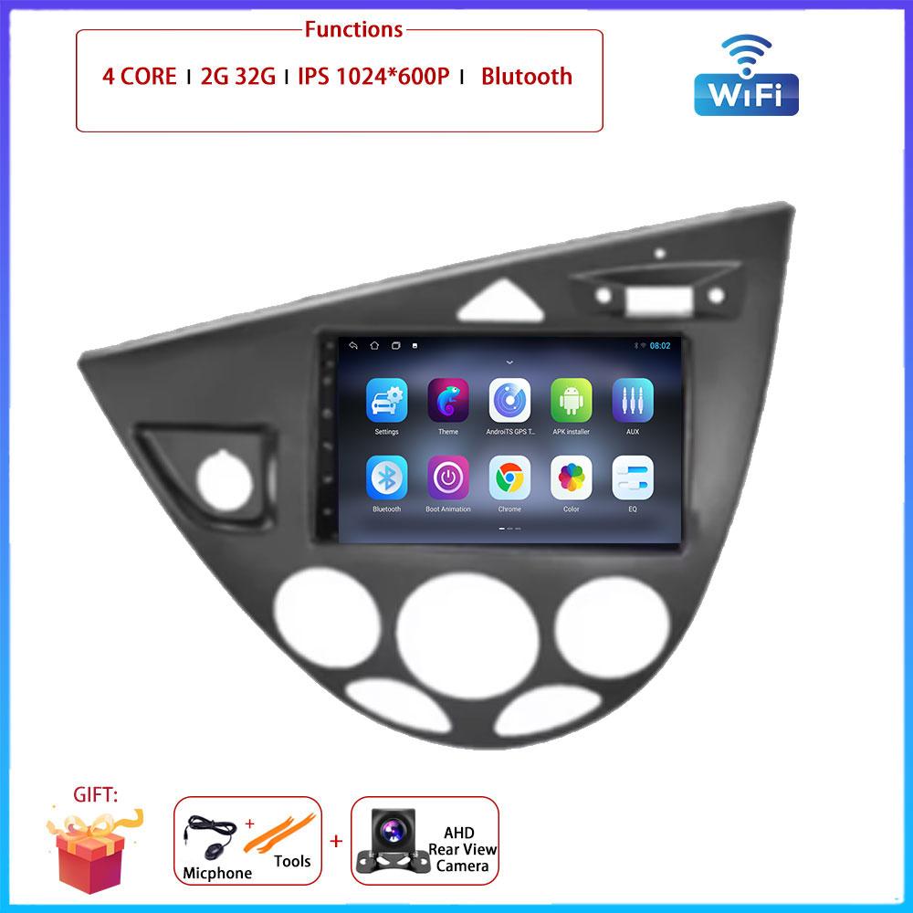7"For Ford Fiesta 1995-2001 Focus MK1 1998-2004 Car Carplay Auto Android OS Radio Navigation GPS Multimedia Video Player BT 5.0