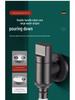 Nine Rose King All-Copper Washing Machine Faucet with 46-Point Universal Valve and Extended Angle, Anti-Detachment Auto Shut-off