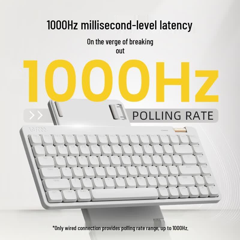 LOFREE OE921 Low-Profile 84-Key Tri-Mode Mechanical Keyboard