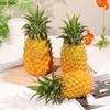 Simuliertes Ananas-Ornament Weiches PVC Ananas Fake-Frucht-Modell Künstliche Früchte Schrankdekoration Foto-Requisite Ästhetische Deko