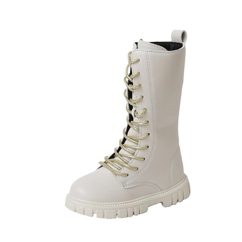 Girls' Waterproof Boots - Anti-Slip Shoes - Girls' Shoes - Children's New Style High-Tops Boots