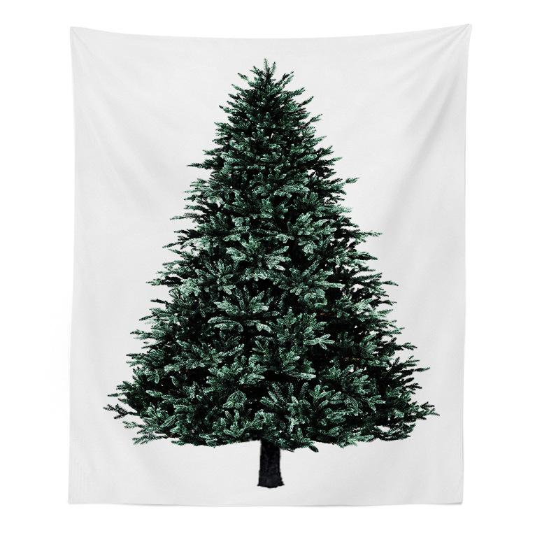 Cross-border Supply Christmas Tree Tapestry Decoration Batch Hanging Cloth Background Cloth Amazon