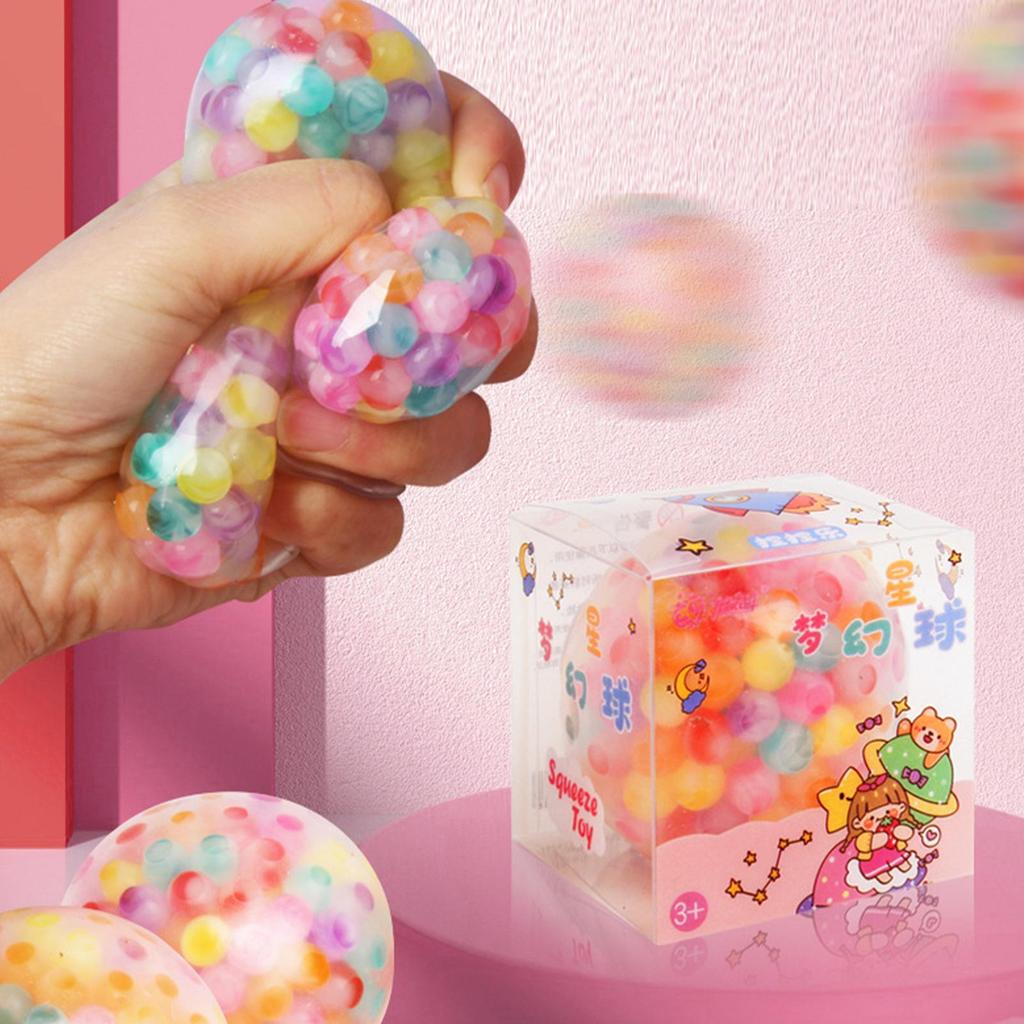 Fidget Balls Squishys Dopamine Stress Ball Sensory Toys for Adults Kids Anxiety Relief Fidget Toys Balls Slow Calming Tool