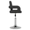 Vidaxl Swivel Dining Chairs, 4 Pcs, Black, Faux Leather