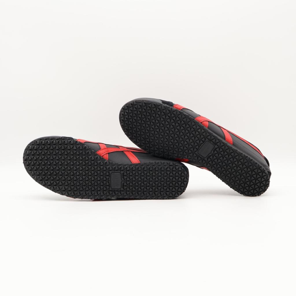 1183C102-004 Onitsuka Tiger Mexico 66 Black Classic Red (Men's)