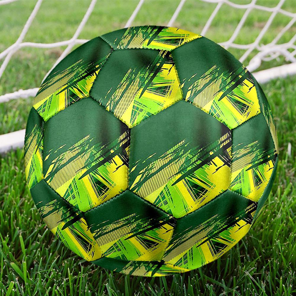 1pc Abstract Palm Size 5 Soccer Ball Professional Match Training Football Indoor &Outdoor Sports Ball Lightweight Durable c6595