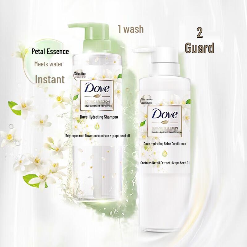 Dove Botanical Hydrating Orange Blossom Shampoo