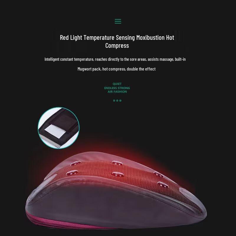 Shangheng Electric Lumbar and Neck Massager Cushion