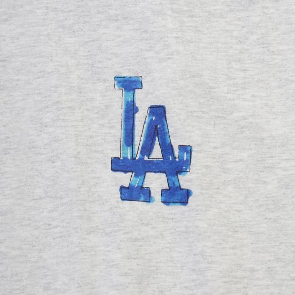 New Era Mlb La Dodgers HeaTher Grey T shirT 15147543
