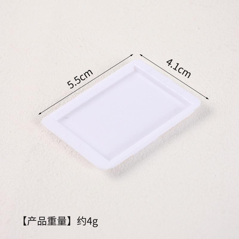 Mini Miniature Simulation Plate Small Bowl Tableware Diy Food Play Accessories Mini Container Play House Kitchen Toys