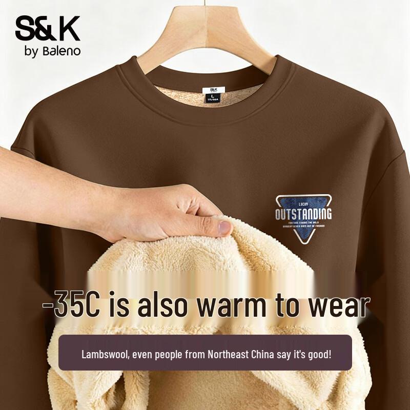 Baleno Men s 450g Heavyweight S&K Series Round Neck Sweatshirt 2XL
