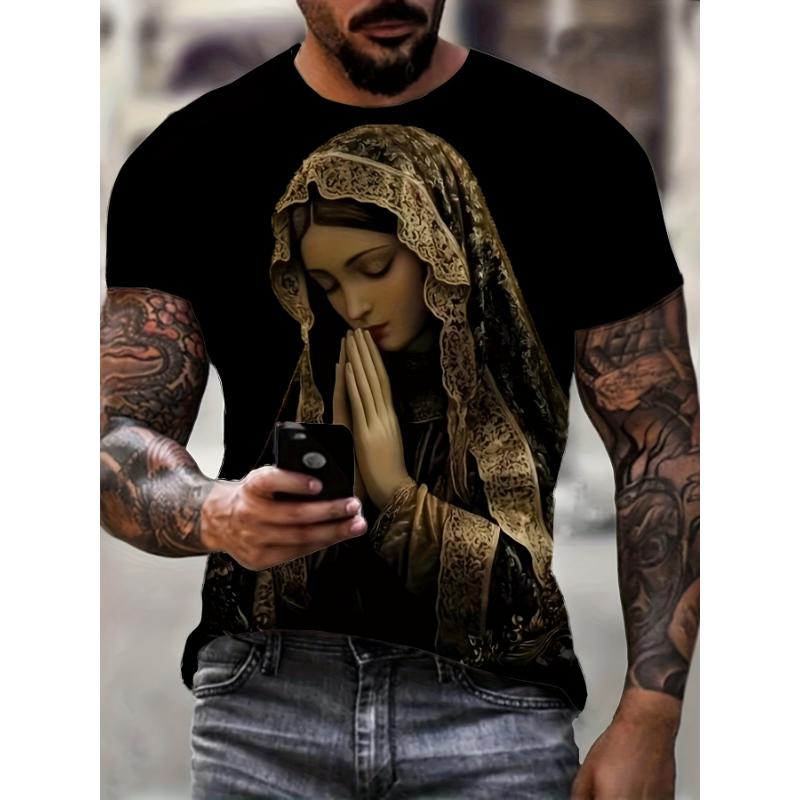 Fashion 3D Print Men Short Sleeve Round Neck T-Shirt Plus Size Tee Summer Casual Tshirts