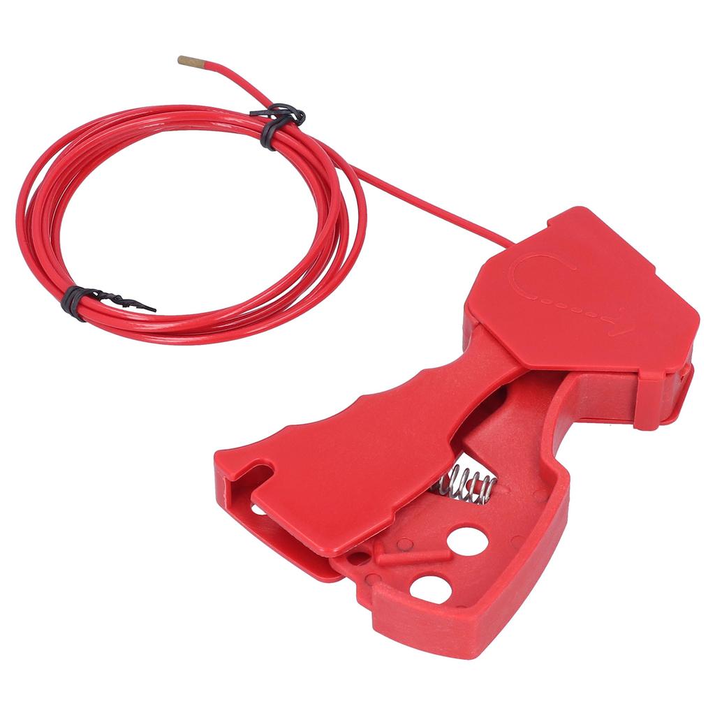 Cable Lockout High Temperature Resistance Corrosion Resistant Nylon Adjustable Safety Cable Lock